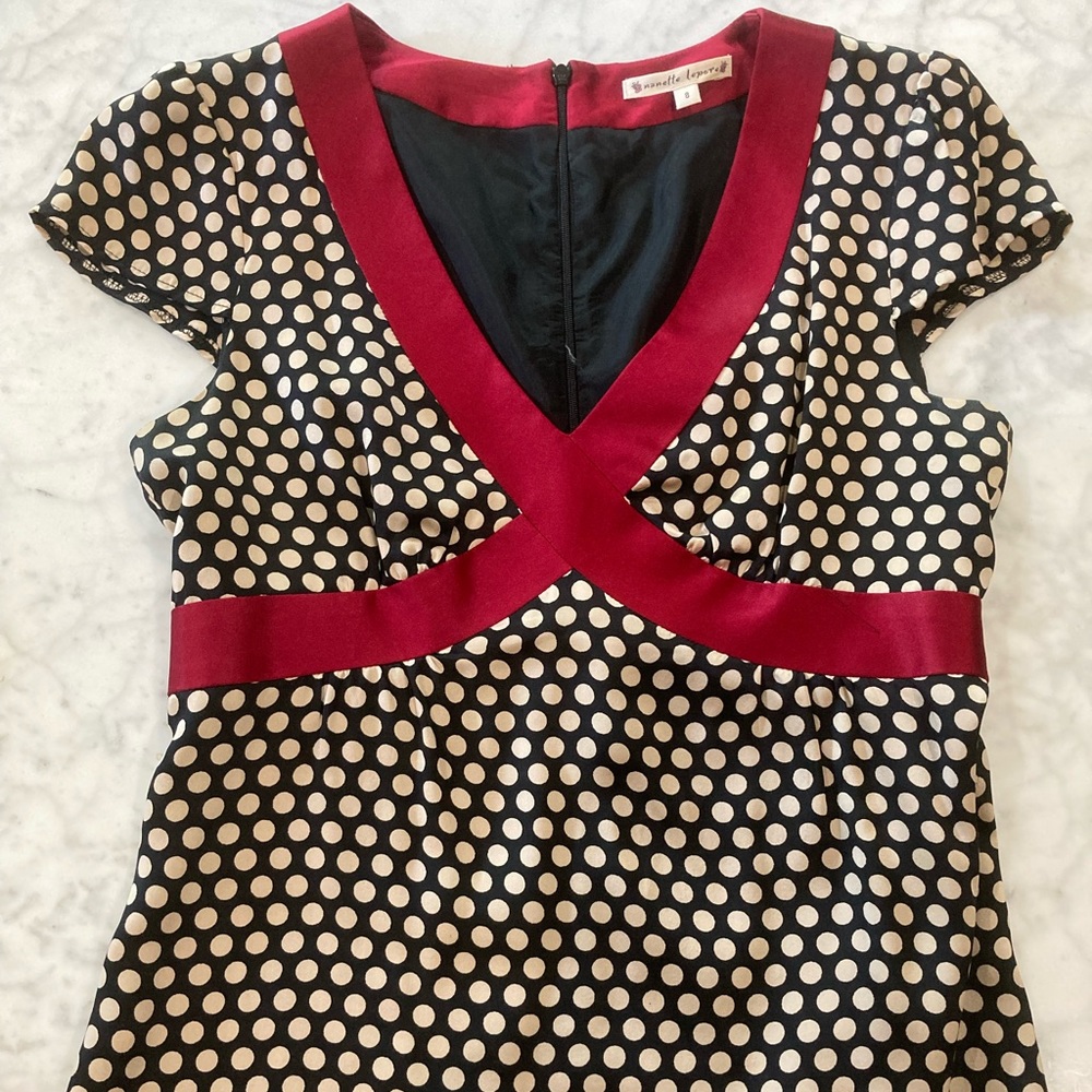 Silk blouse by Nannette Lepore